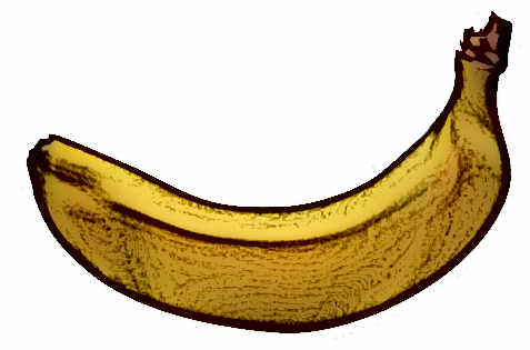 "A banana"