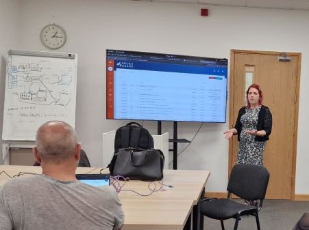 "Operatives at Southampton classroom"